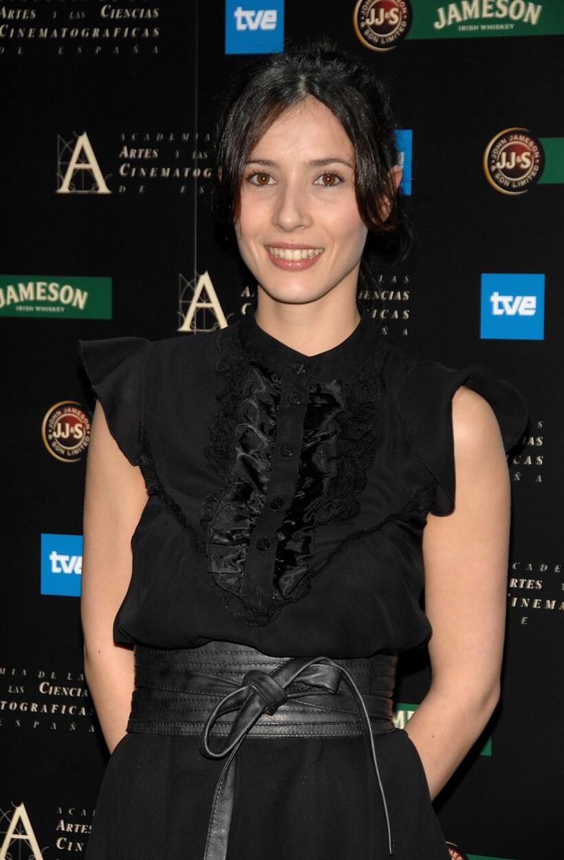 Barbara Goenaga at the 22nd Goya Awards Nomination Gala.