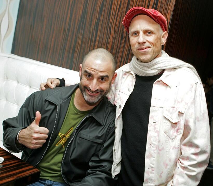Brody Stevens and Bobcat Goldthwait at the after party of the screening of "Sarah Silverman: Jesus Is Magic."