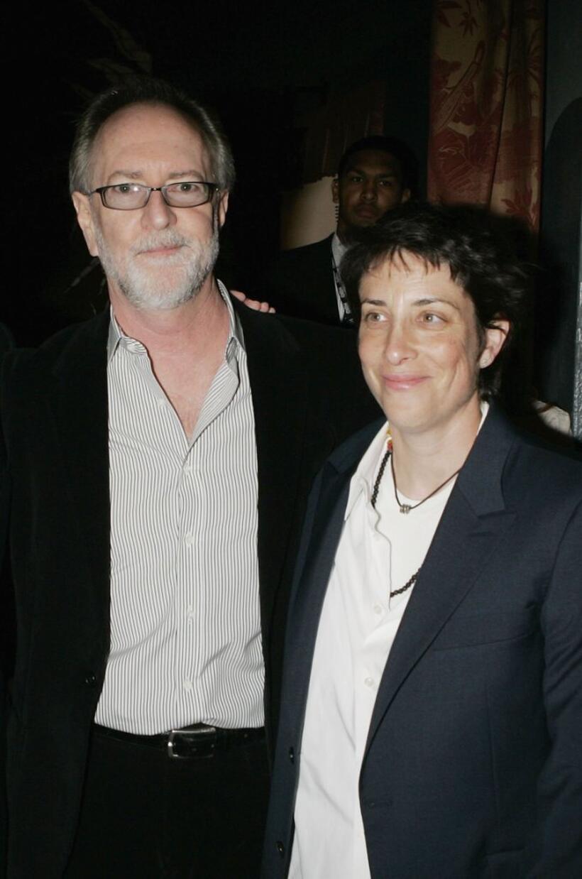 Gary Goetzman and Carolyn Strauss at the premiere of "Big Love."