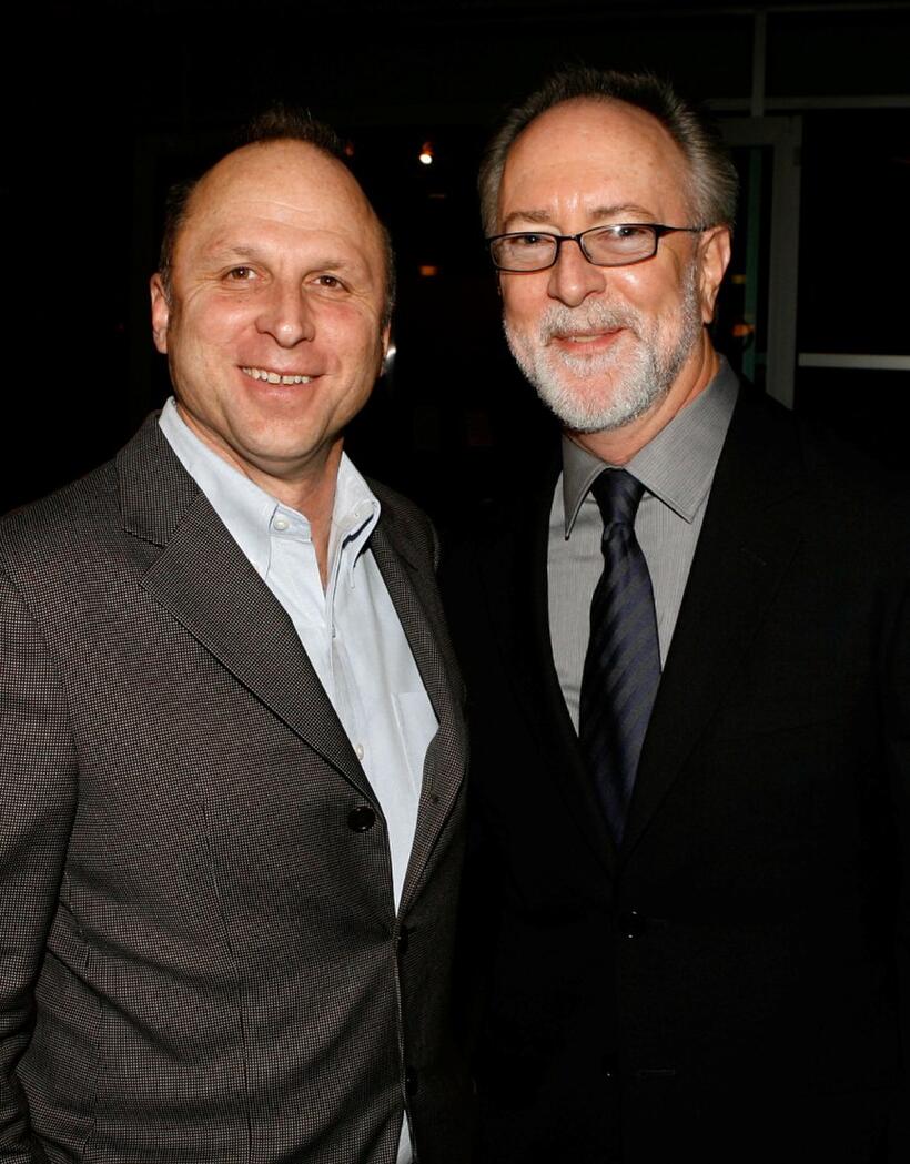 Bob Berney and Gary Goetzman at the premiere of "Starter For 10."