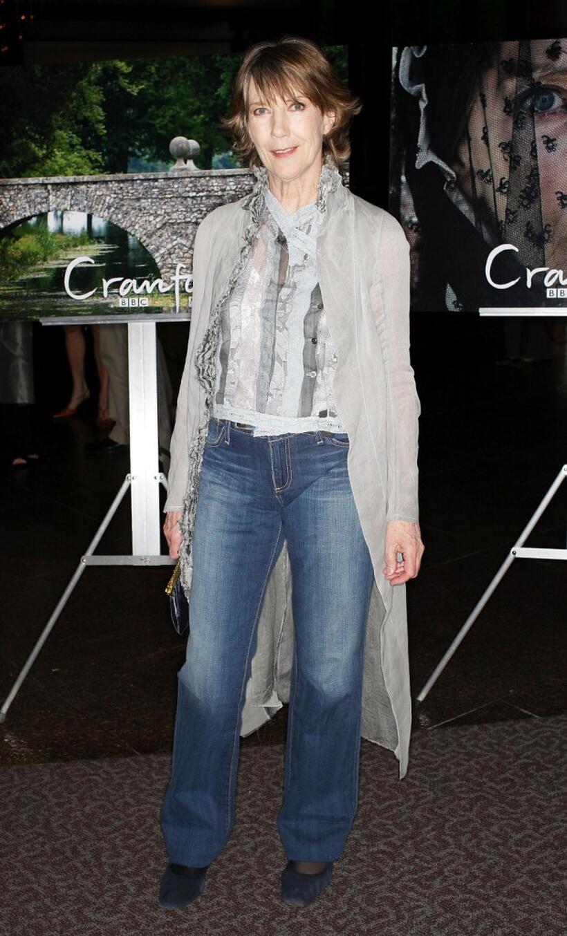 Eileen Atkins at the screening of "Cranford."