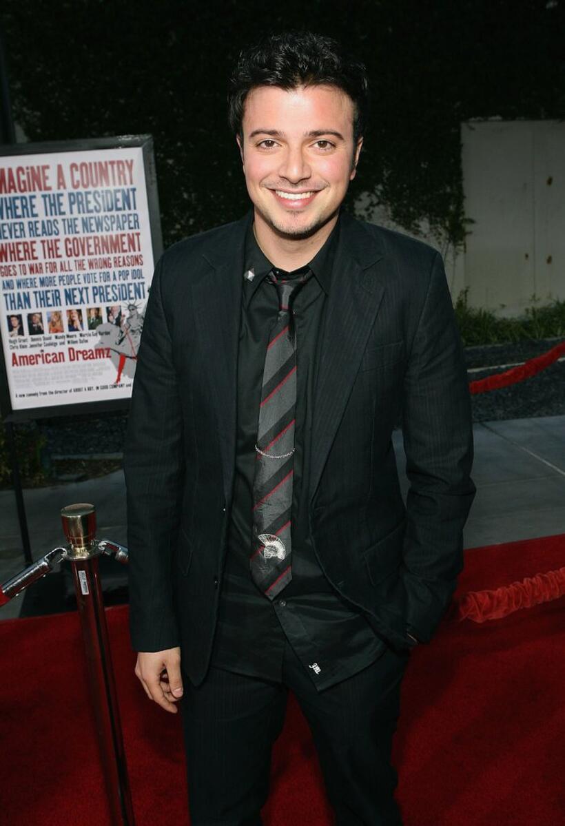 Sam Golzari at the premiere of "American Dreamz."