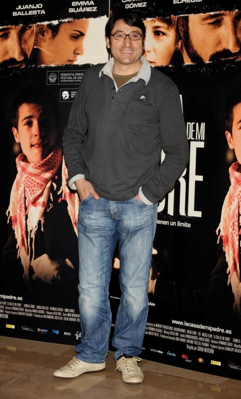 Carmelo Gomez at the photocall of "La casa de mi Padre."