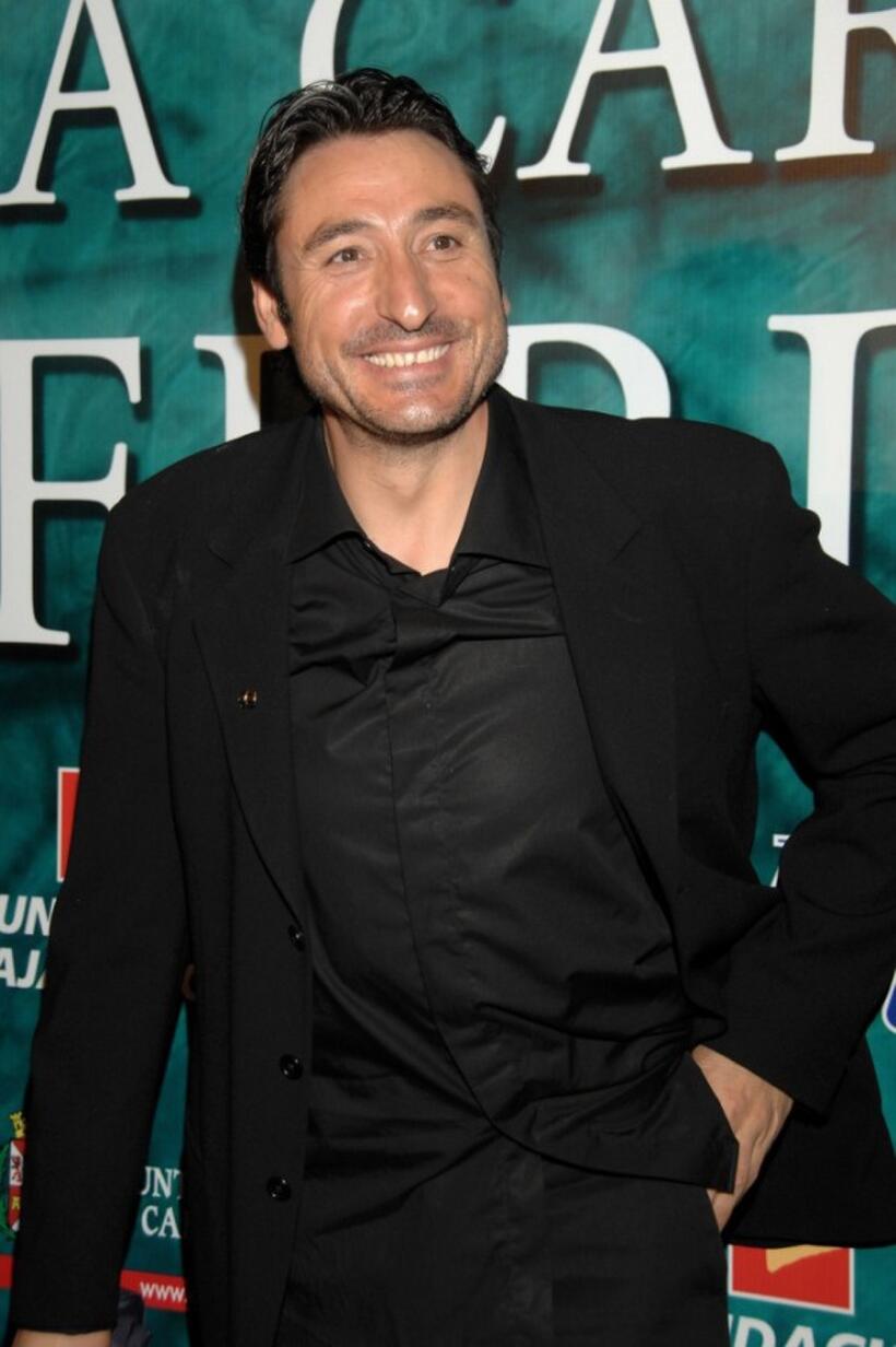 Carmelo Gomez at the premiere of "La Carta Esferica."