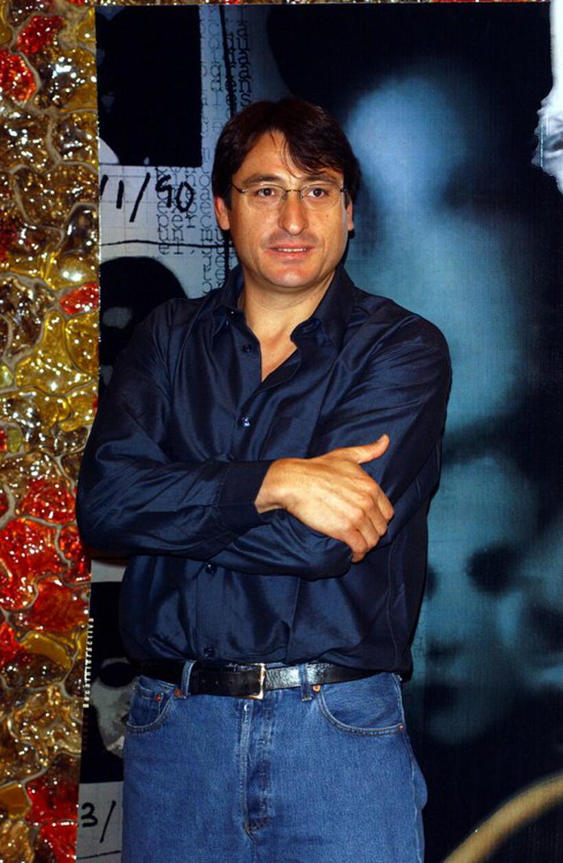Carmelo Gomez at the promotion of "Nos Miran."
