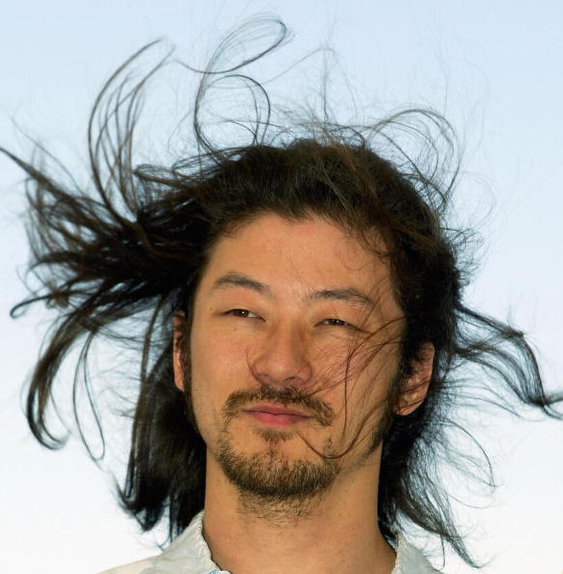 Tadanobu Asano at the 56th International Cannes Film Festival.