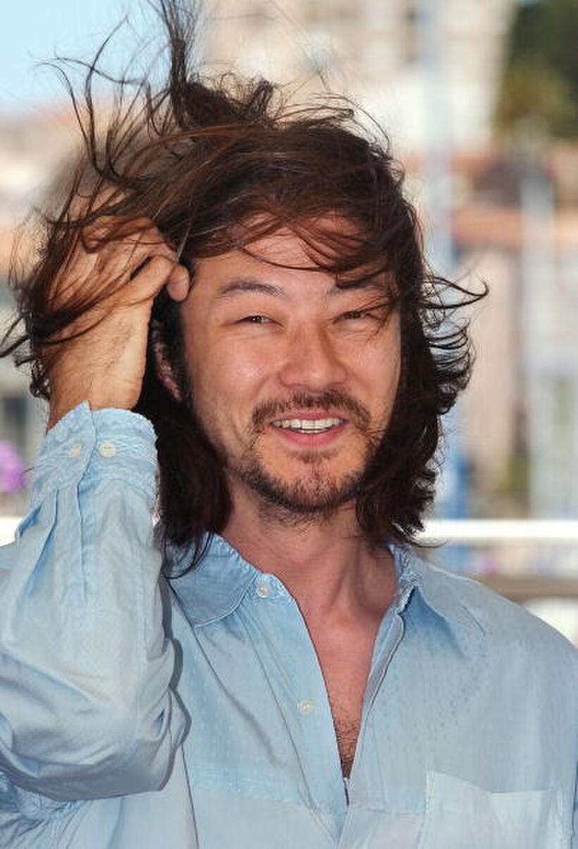 Tadanobu Asano at the 56th International Cannes Film Festival.