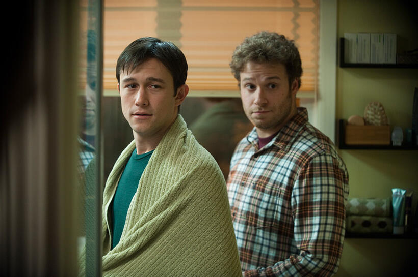 Joseph Gordon-Levitt and Seth Rogen in "50/50."