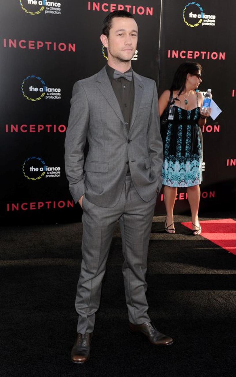 Joseph Gordon-Levitt at the California premiere of "Inception."