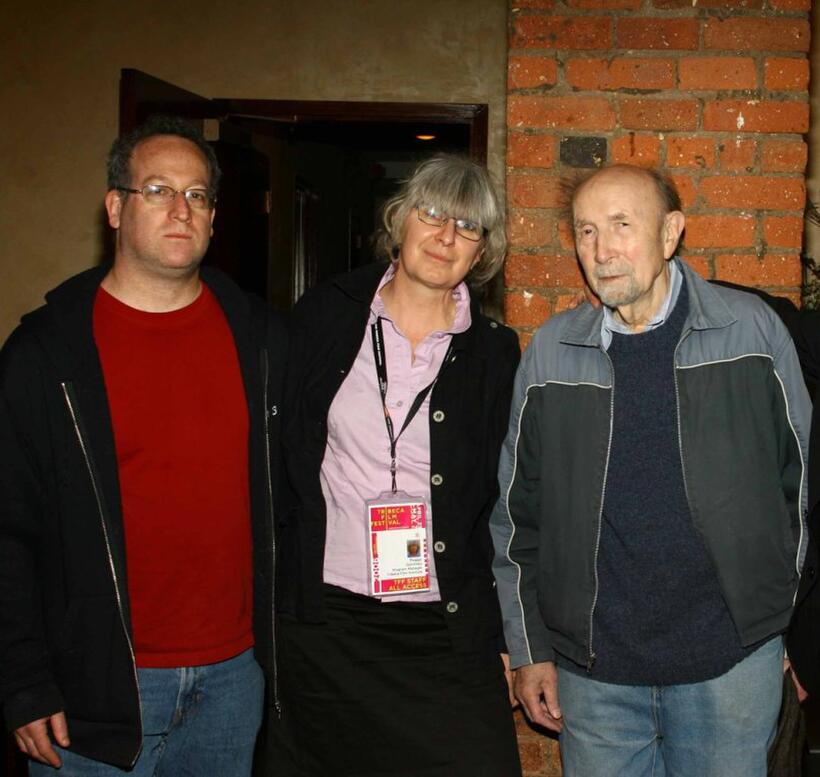 David Leonard, Peggy Gormley and Sol Frieder at the screening of "Torte Bluma" during the 5th Annual Tribeca Film Festival.