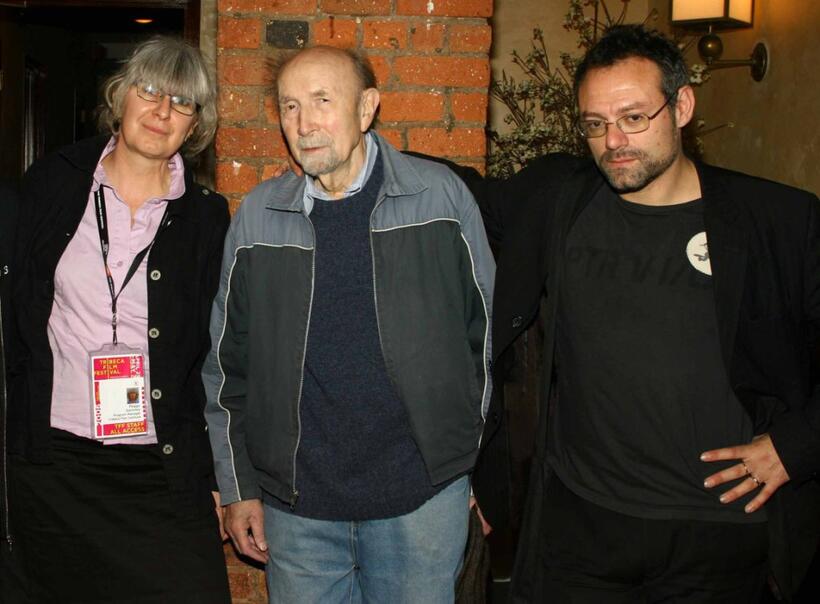 Peggy Gormley, Sol Frieder and Benjamin Ross at the screening of "Torte Bluma" during the 5th Annual Tribeca Film Festival.