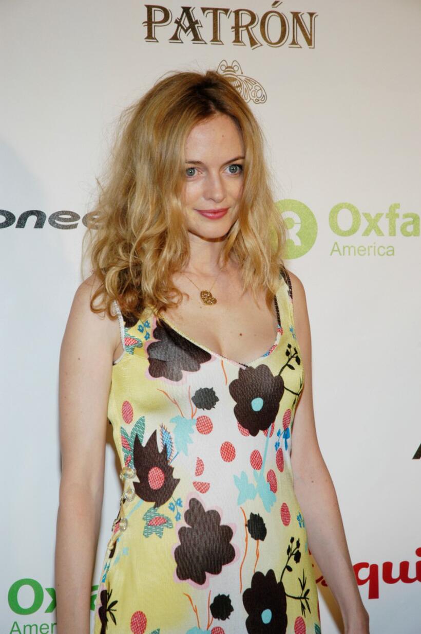 Heather Graham at the Oxfam Event Honoring Emile Hirsch at Esquire North.