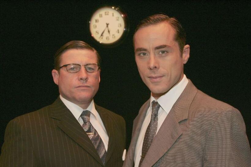 Peter Phelps and Marcus Graham at the photocall of "12 Angry Men."