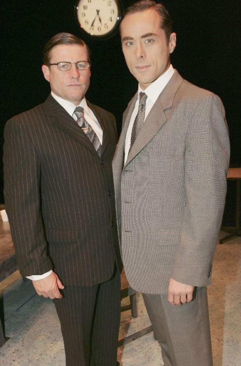 Peter Phelps and Marcus Graham at the photocall of "12 Angry Men."