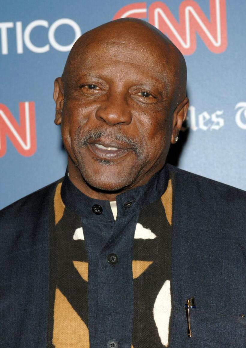 Louis Gossett, Jr. at the CNN, LA Times, POLITICO Democratic Debate.