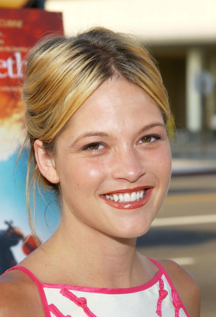 Nicki Lynn Aycox at the premiere of "Together."
