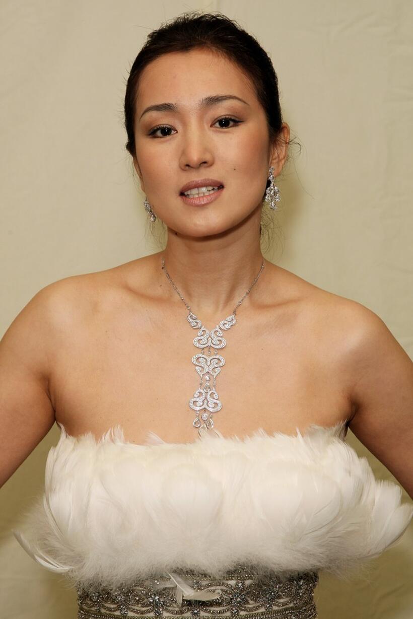 Gong Li at the Britain's Best 2008 Awards.