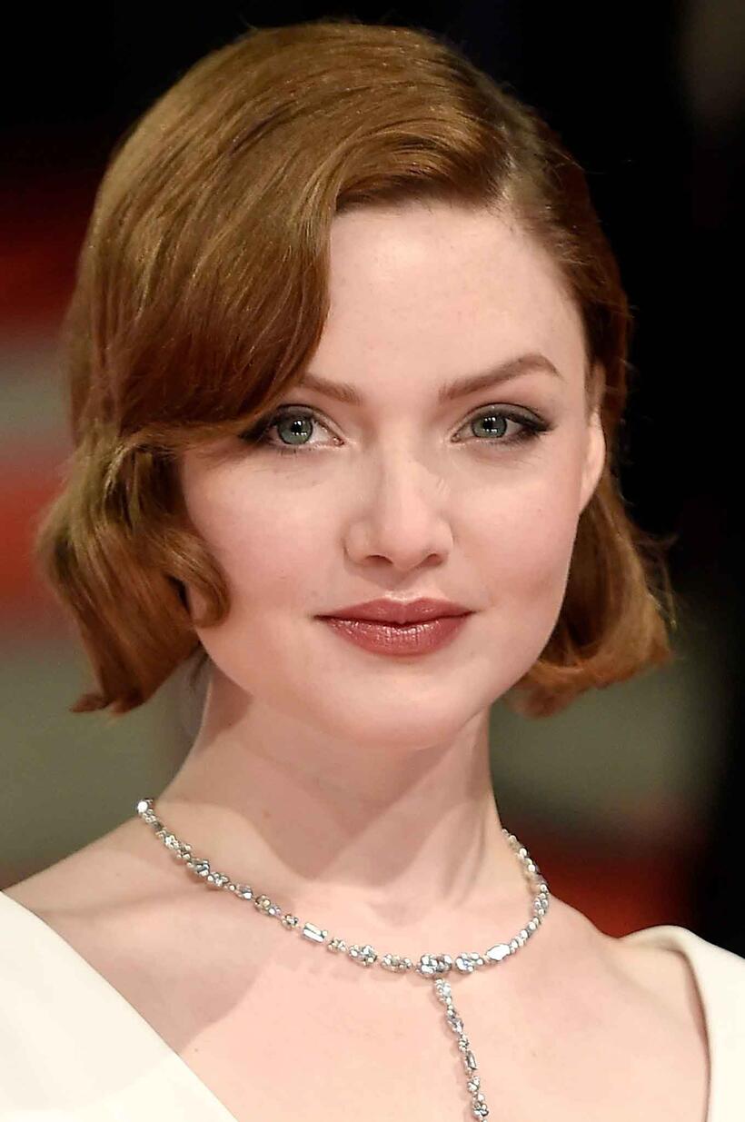 Holliday Grainger at EE British Academy Film Awards 2015.