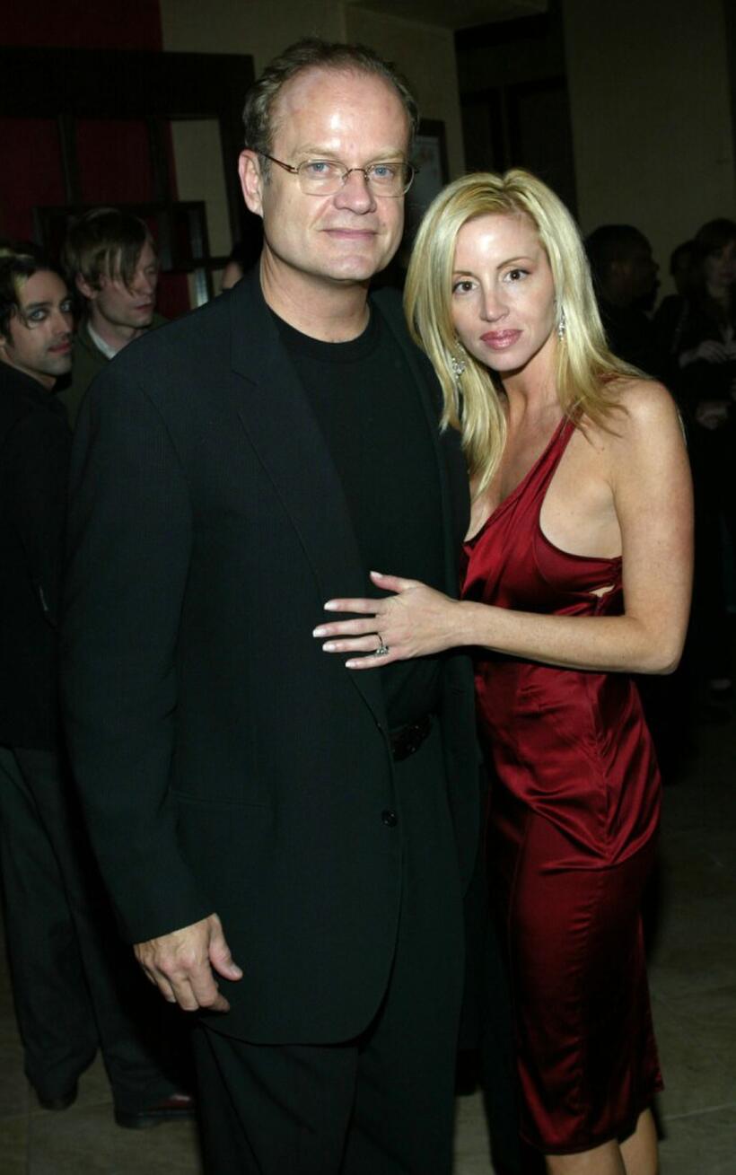 Kelsey Grammer and Camille at the post Grammy William Morris party.