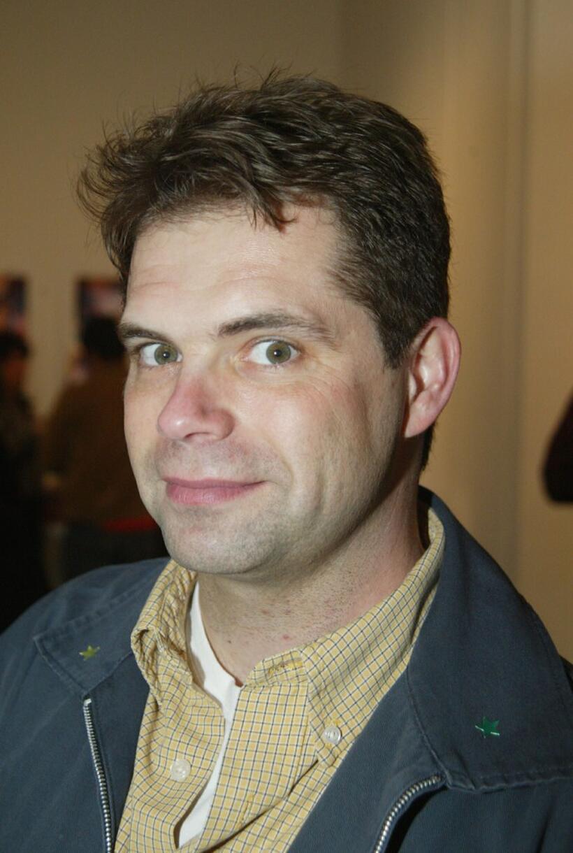 Dana Gould at the fresh start benefit art sale and exhibition.