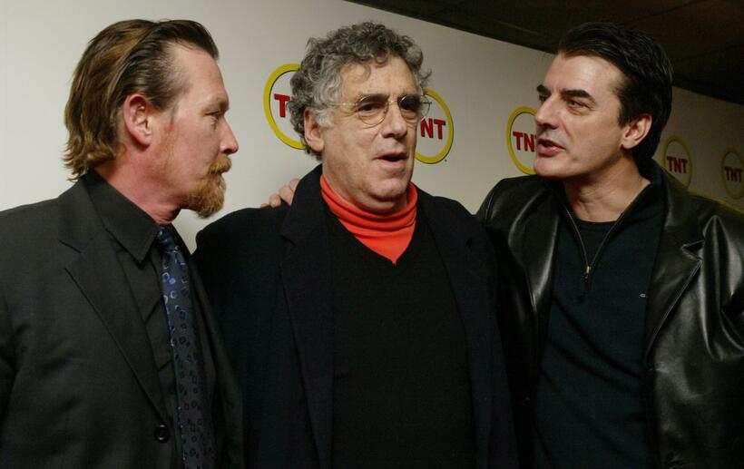 Elliott Gould, Robert Patrick and Chris Noth at the premiere of "Bad Apple".