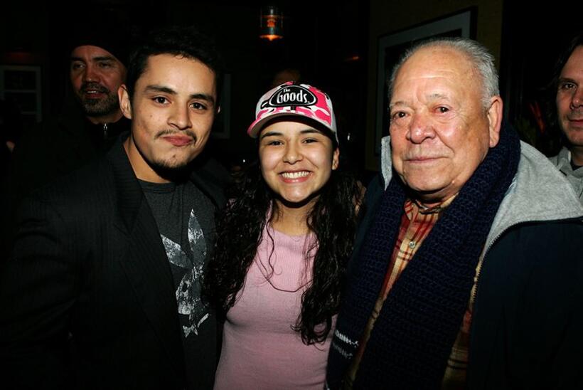 Jesse Garcia, Emily Rios and Chalo Gonzalez at the Sundance Film Festival.