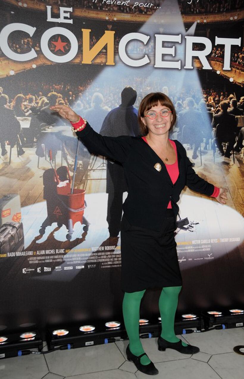 Ariane Ascaride at the premiere of "Le Concert."
