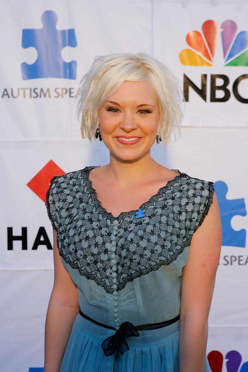Brea Grant at the charity auction "Heroes For Autism" in California.