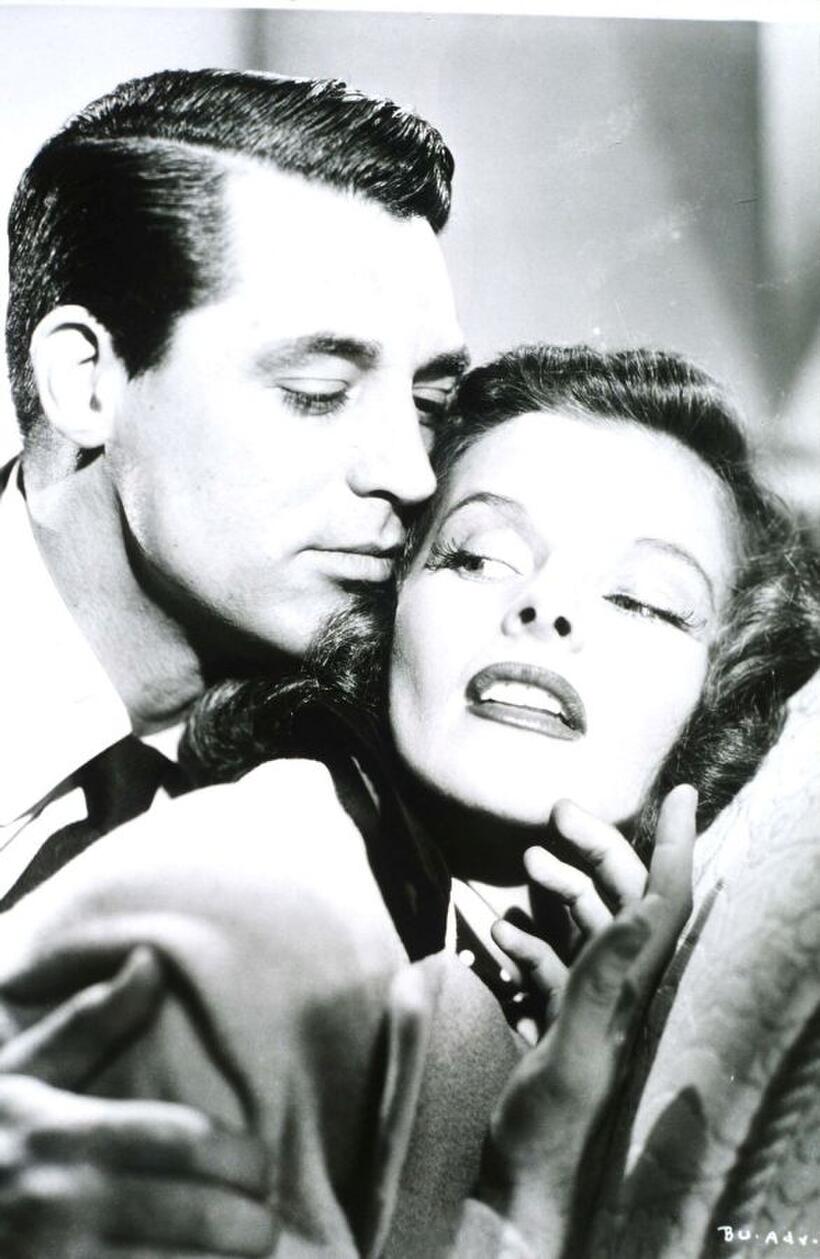 An Undated File Photo of Cary Grant and Katharine Hepburn.