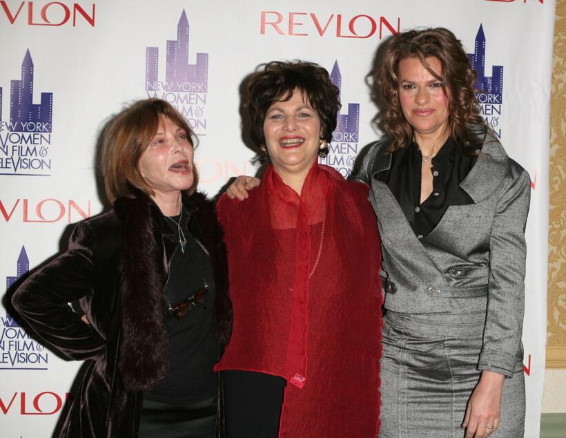 Lee Grant, Linda Kahn and Sandra Bernhard at the Women in Film and Televisions Annual Muse Awards.
