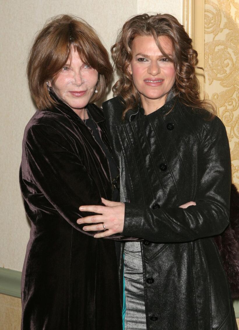 Lee Grant and Sandra Bernhard at the Women in Film and Televisions Annual Muse Awards.