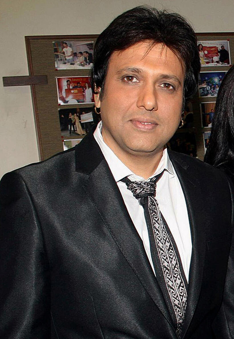 Govinda at the press conference to announce the club's New Year bash in Mumbai.