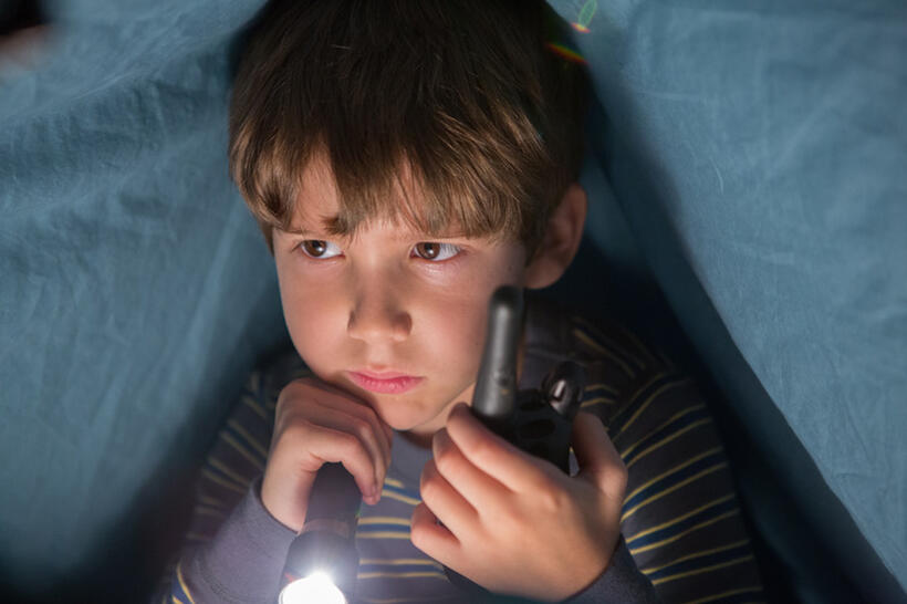 Dakota Goyo in "Dark Skies."
