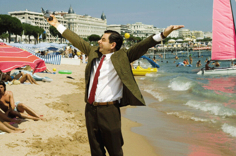 Mr. Bean (Rowan Atkinson) in "Mr. Bean's Holiday."