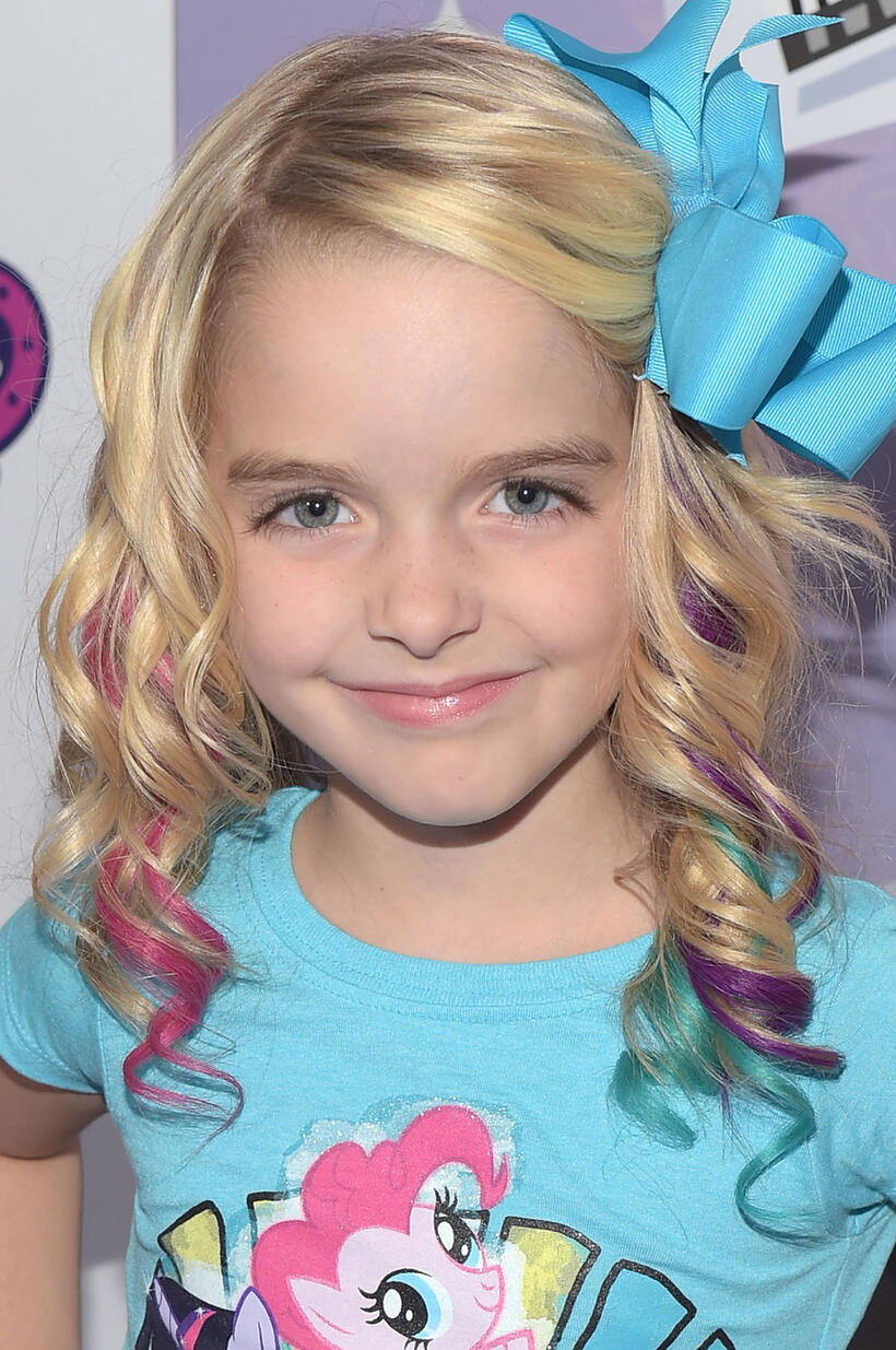 McKenna Grace at the L.A. premiere of My Little Pony Equestria Girls Rainbow Rocks.