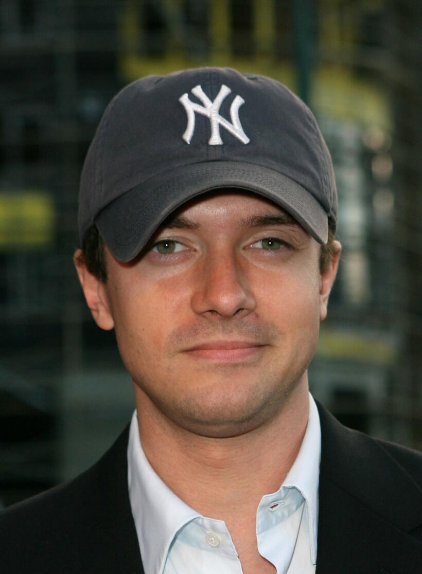 Topher Grace at the LA Premiere of "December Boys".