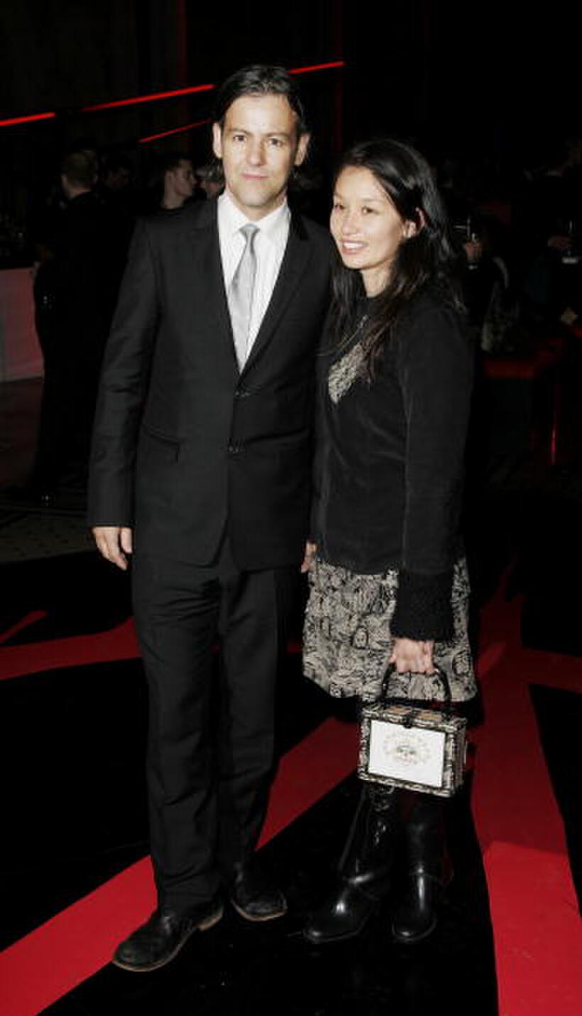 Rupert Graves and his guest at the after party following the UK premiere of "V For Vendetta" at The Royal Courts of Justice.