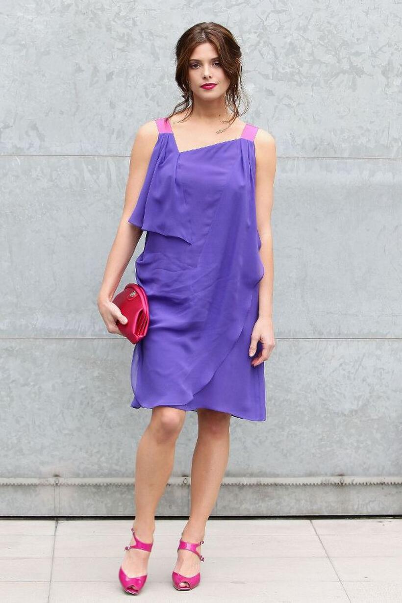 Ashley Greene at the Giorgio Armani Milan Fashion Week Autumn/Winter 2010 show.