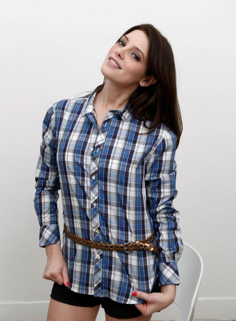 Ashley Greene at the Paul & Joe Sister showroom.