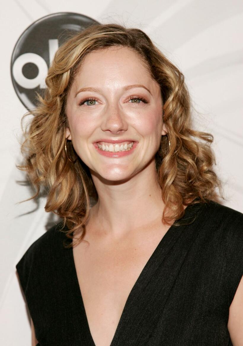 Judy Greer at the ABC Upfront presentation.