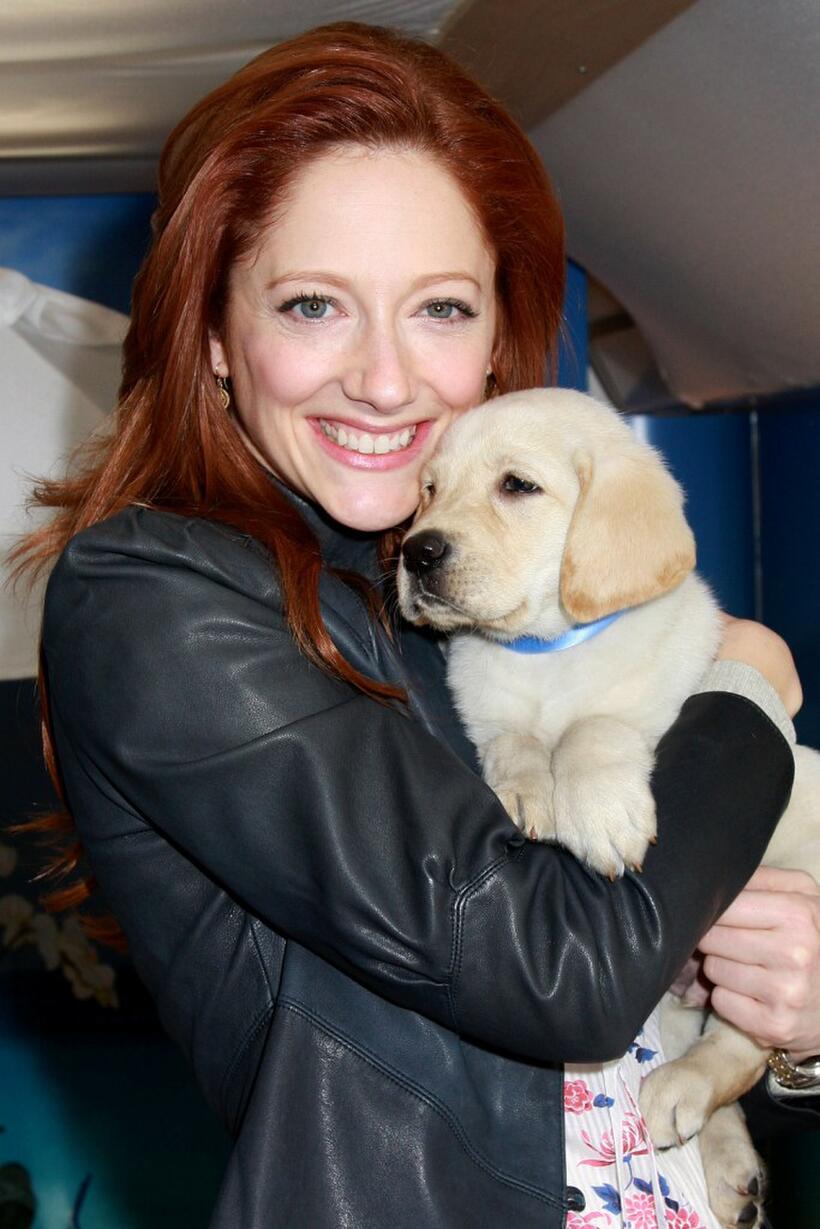 Judy Greer at the Cottonelle Comfort Haven ribbon cutting ceremony and launch of "Be Kind to Your Behind" campaign.