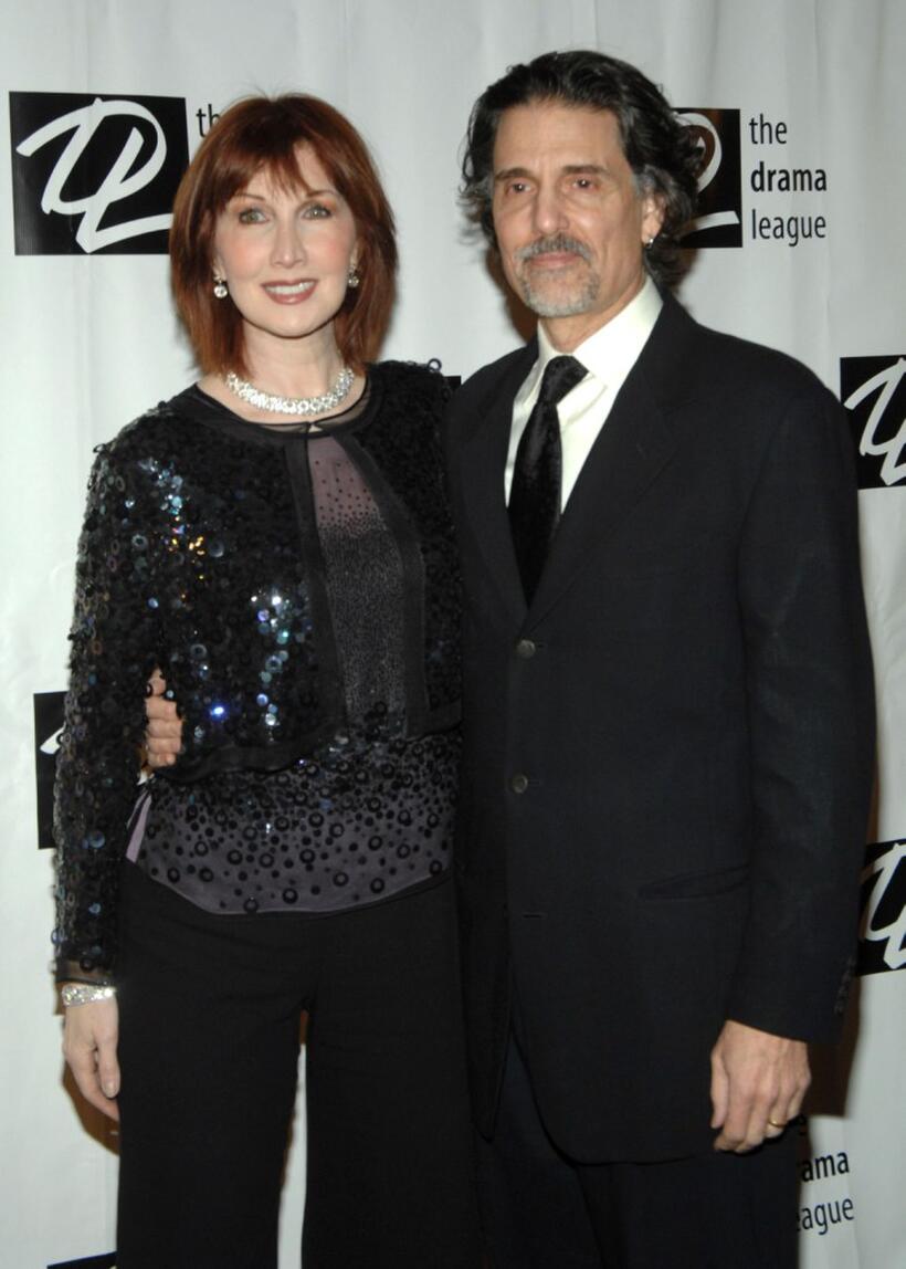 Joanna Gleason and Chris Sarandon at the 22nd Annual Drama League Benefit Gala.