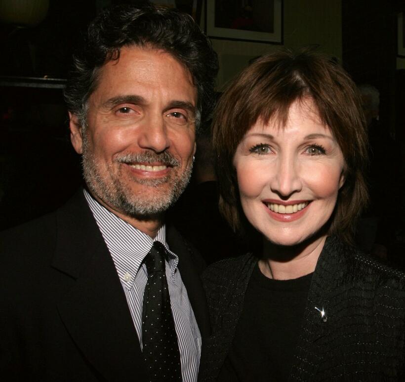 Joanna Gleason and Chris Sarandon at the Opening Night of "Normal Heart" after party.