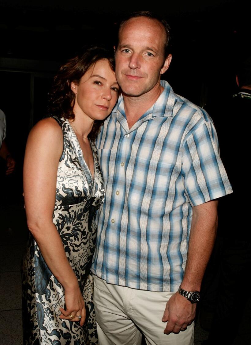 Jennifer Grey and Clark Gregg at the 2008 CineVegas Film Festival.