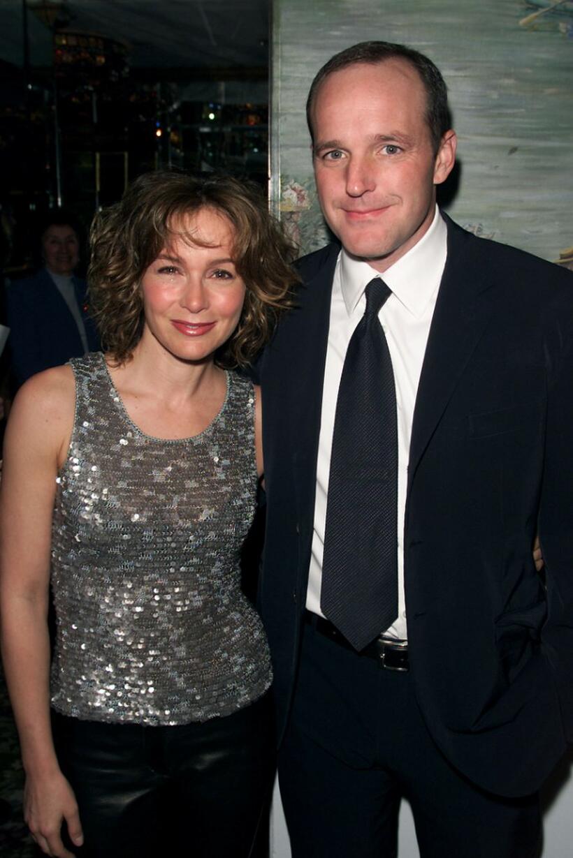 Jennifer Grey and Clark Gregg at the National Board Of Review Awards.