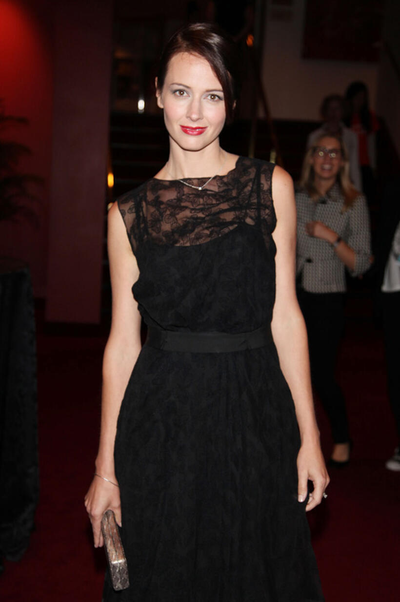 Amy Acker at the premiere of "Much Ado About Nothing" during the 2012 Toronto International Film Festival.