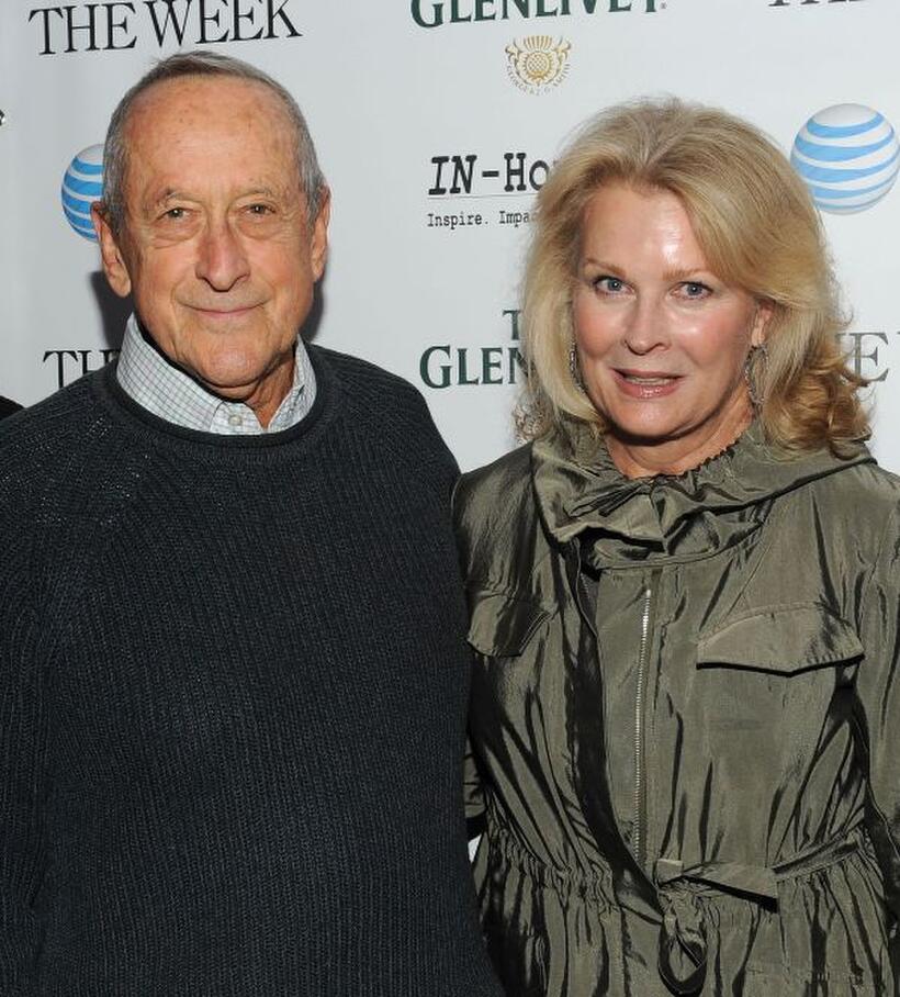 Andre Gregory and Candice Bergen at the screening of "My Dinner with Andre."