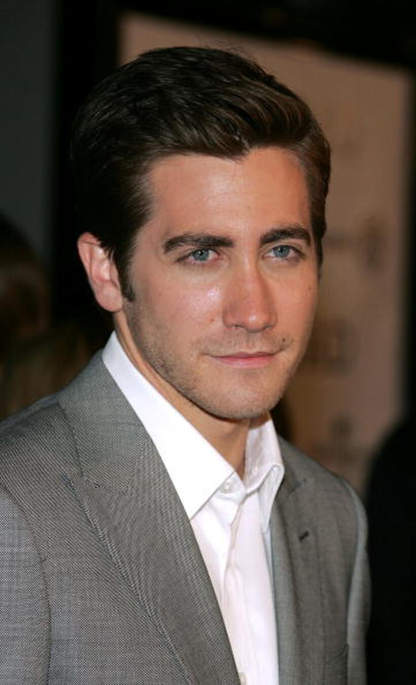 Jake Gyllenhaal at the premiere of “Jarhead” in Los Angeles, California. 