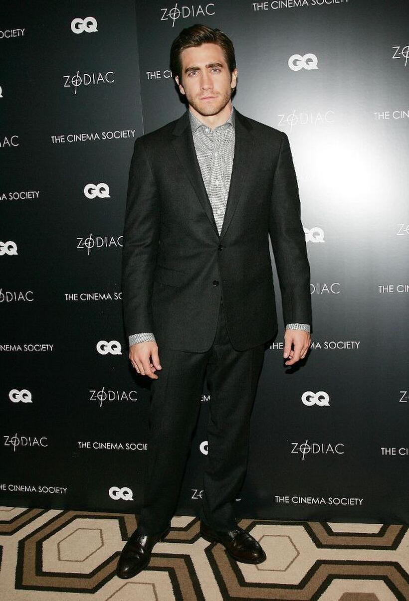 Jake Gyllenhaal at the special screening of "Zodiac."