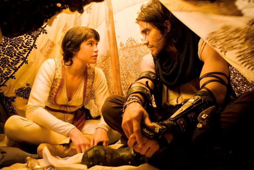 Gemma Arterton and Jake Gyllenhaal in "Prince of Persia: The Sands of Time."